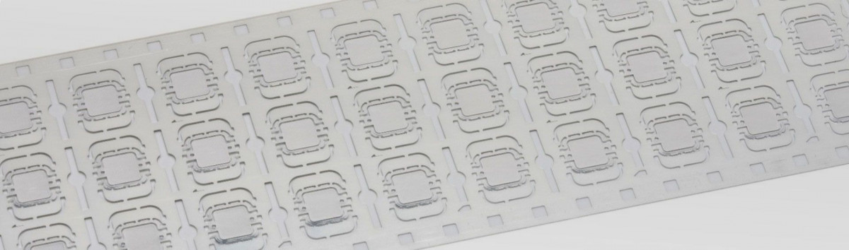 Lead frames made of aluminium for your SMD production